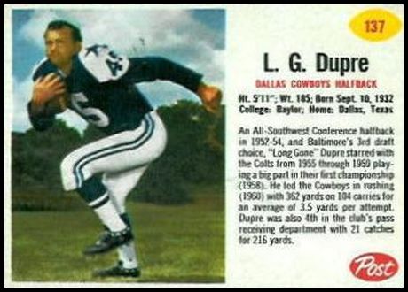 137 L.G. Dupre